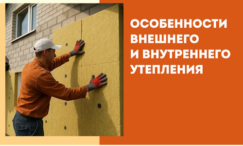 Какие особенности внешнего и внутреннего утепления в Ижевске